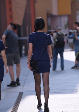 No.6713 HS职业装，去上班的制服黑丝大长腿小姐姐套图
