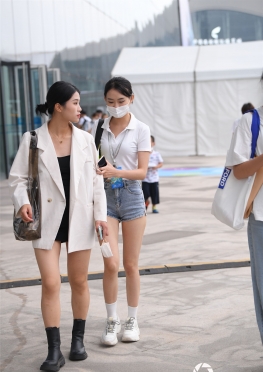 37633【39P】see街拍第一站蓝色牛仔热裤女孩套图
