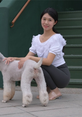 6890轻柠时光-HS瑜伽K【709P】可爱的黑色紧身瑜伽裤女孩图片